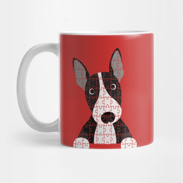 Bull Terrier Puzzle by DoggyStyles